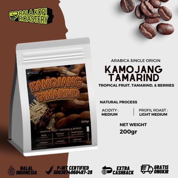 

Ready Kopi Arabika Kamojang Natural Biji Kopi Single Origin Arabica 200gr