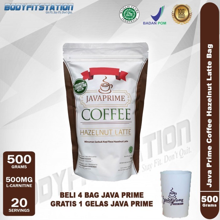 

Ready Java Prime Coffee 500 Grams 1 Bag 20 Servings / carnitine javaprime