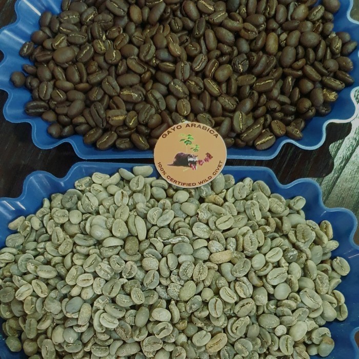 

Ready Green Bean Kopi Arabika Gayo Luwak Liar G2