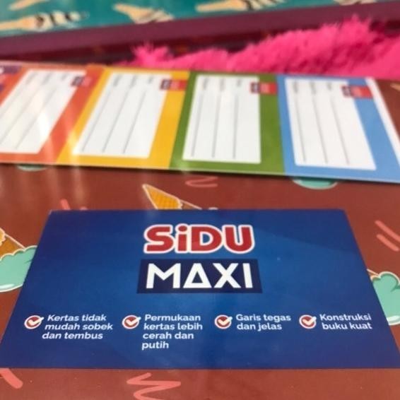 

TBMO BUKU TULIS SIDU MAXI 42 LEMBAR (1 PAK= 5 BUKU) / BUKU BOXY BIG BOSS SIAP KIRIM