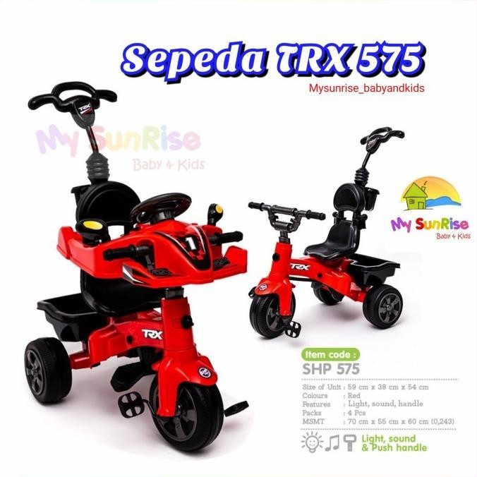 Sepeda Anak / Sepeda Dorong Roda Tiga TRX 575