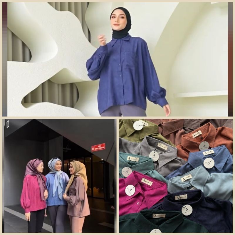 CORDUROY OVERSHIRT ARASCARF