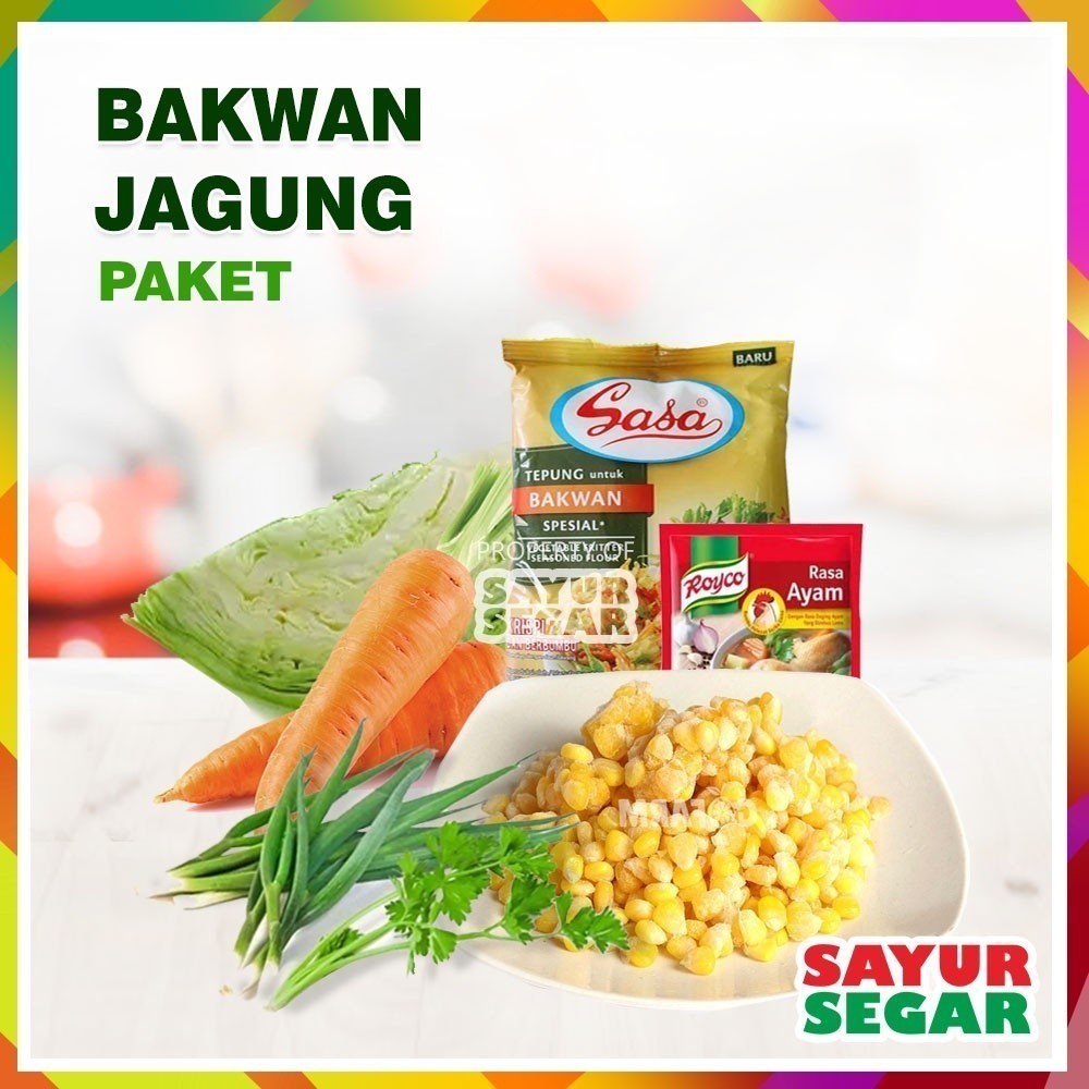 

Paket Bakwan Jagung 1 Pack Siap Masak