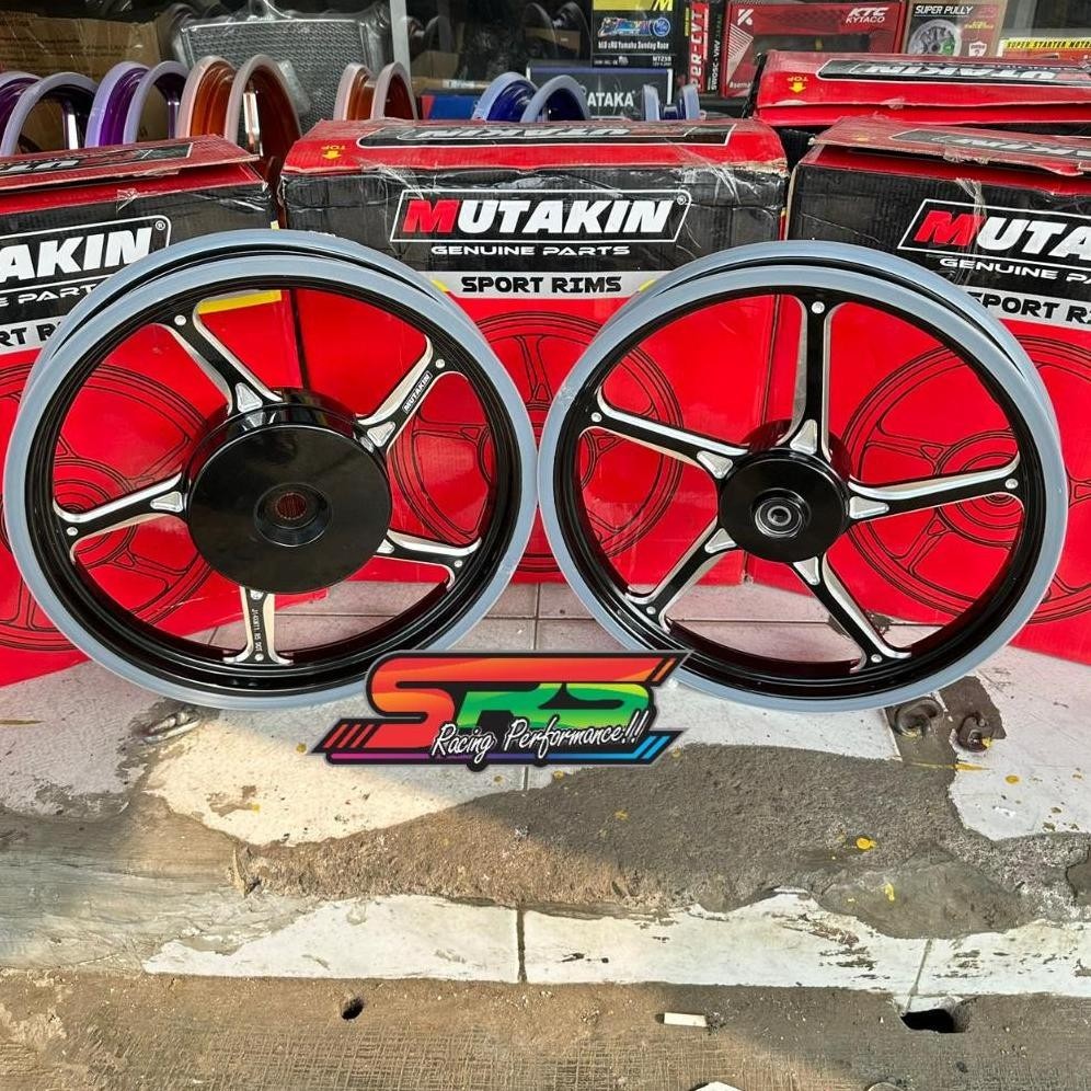 PL Velg Mutakin Beat,Scopy,spacy,vario110 Beat Scoopy Vario110 ring 14 21T MUTAKIN TERLARIS