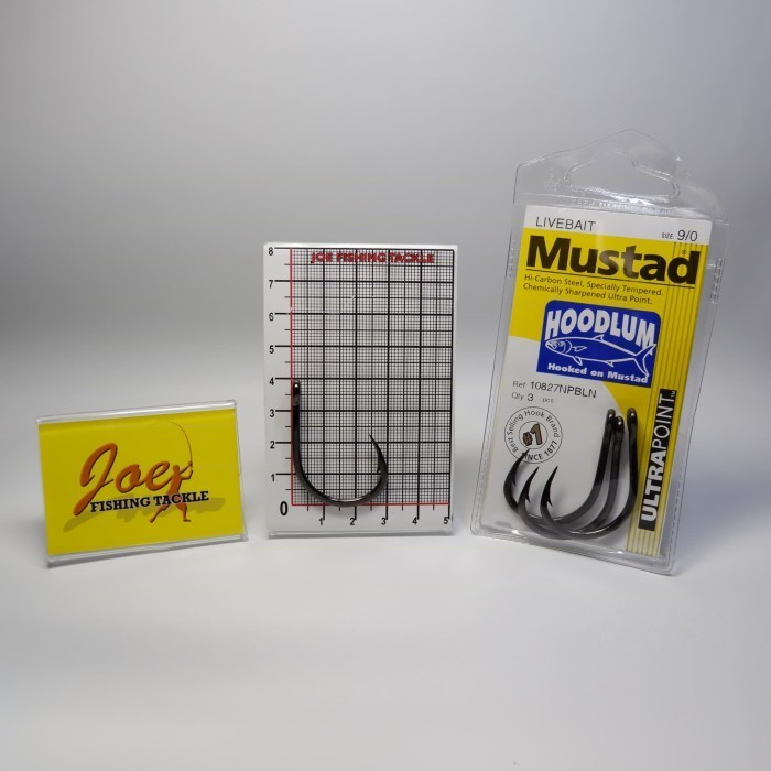 Mustad Hoodlum Hook Size 9/0 - 10827Npbln - Mata Kail Pancing Jigging