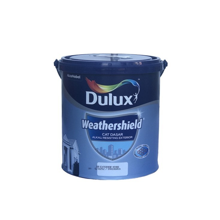 Cat Dasar Eksterior Dulux Weathershield Alkali Restisting Exterior