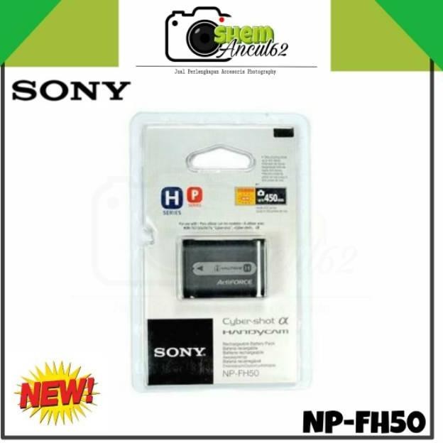 [BARU] Battery Baterai Batre Replacement for Sony np fh50 NP-FH30 / NP-FH40 / NP-FH50
