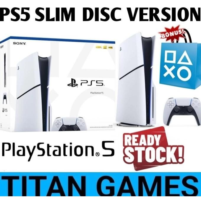PS5 Slim Disc Version - PS5 Slim Console Digital Version - PS5 Console