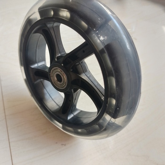 Roda Depan Skuter Scooter O Anak Pedal Injak Lampu Nyala