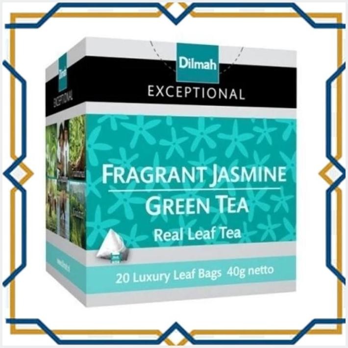 

[GDS] DILMAH EXCEPTIONAL FRAGRANT JASMINE GREEN TEA | TEH CELUP