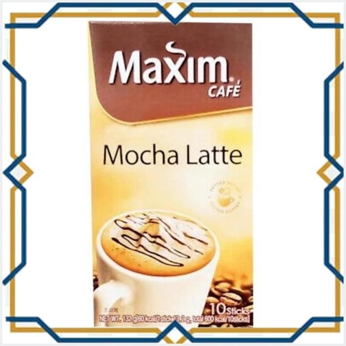 

[GDS] MAXIM CAFE MOCHA LATTE ISI 10 STICKS | COFFEE | KOPI