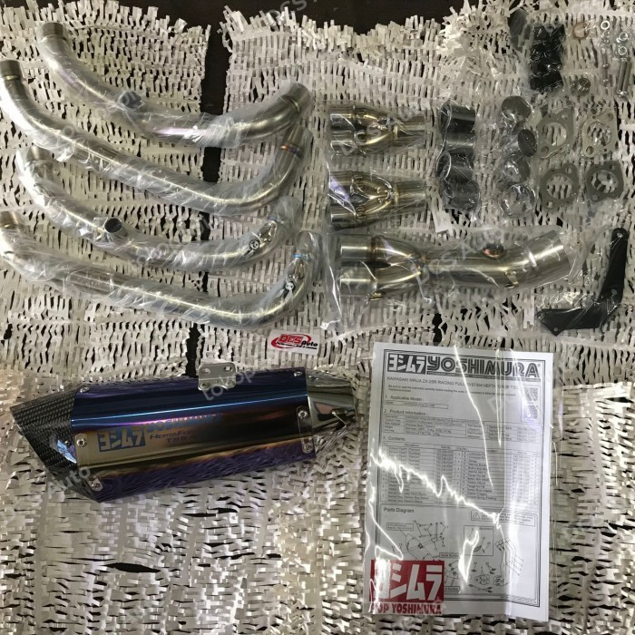 Knalpot Racing Yoshimura Hepta force ZX25R zx25r