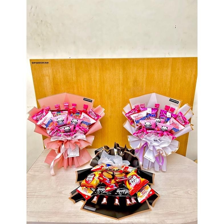 

Buket Snack Premium Dengan Snack Bermacam-Macam [Ready Cod[Terlaris]Produk][Gratis Ongkir]