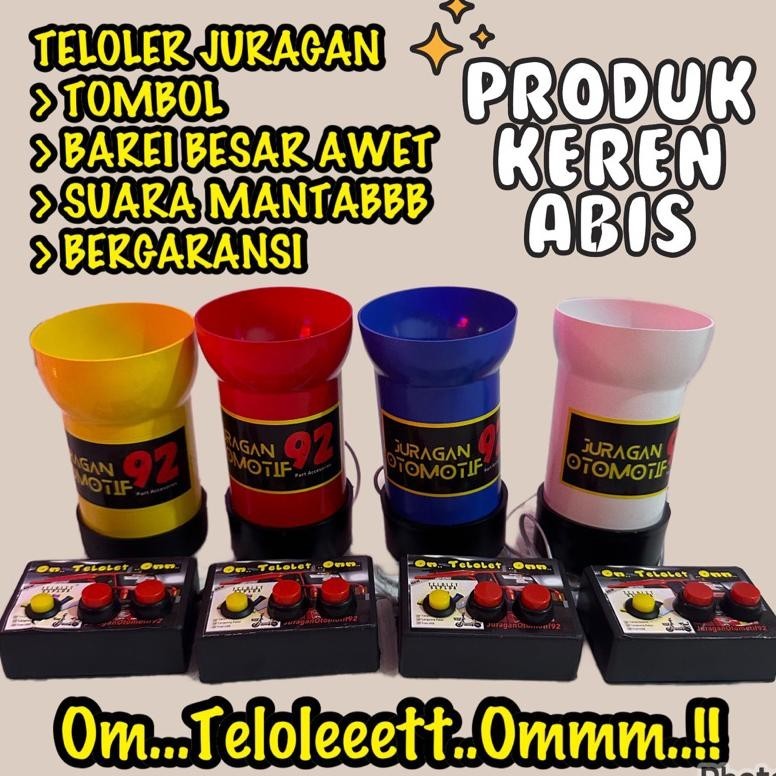 TELOLET BASURI SEPEDA / KLAKSON TELOLET SEPEDA / BEL SEPEDA