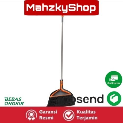 Set Sapu Dan Pengki - Hitam Orange