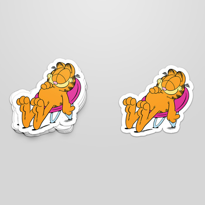 

STICKER PACK GARFIELD STICKER TUMBLER STIKER LAPTOP KOPER HELM K01