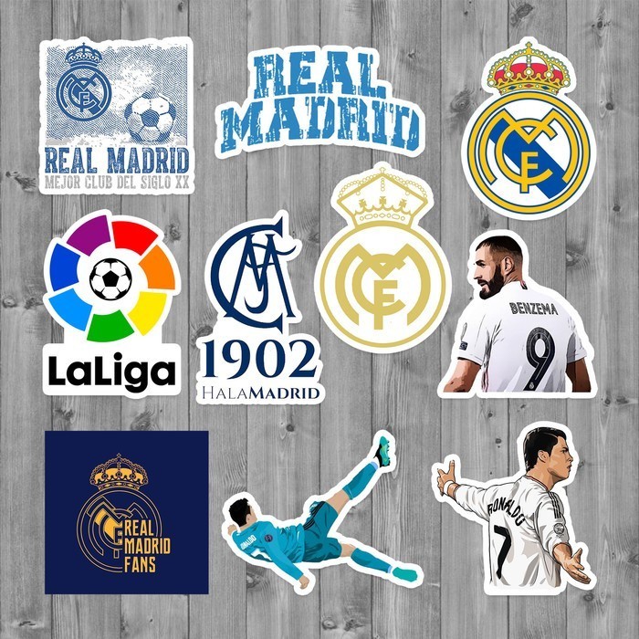 

PRODUK TERBATAS STICKER PACK TUMBLR - REAL MADRID C.F. [20 PCS] KODE K01