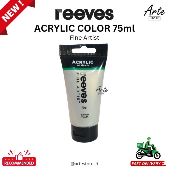 

Cat Acrylic Reeves Silver 75ml K01