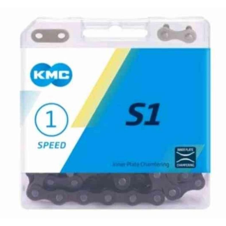 Chain Rantai KMC S1 S-1 114L Fixie BMX Single Speed Hitam