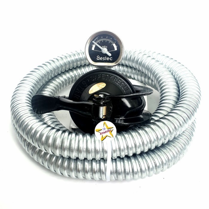REGULATOR GAS LPG STARCAM SC-T12RMS DENGAN SELANG