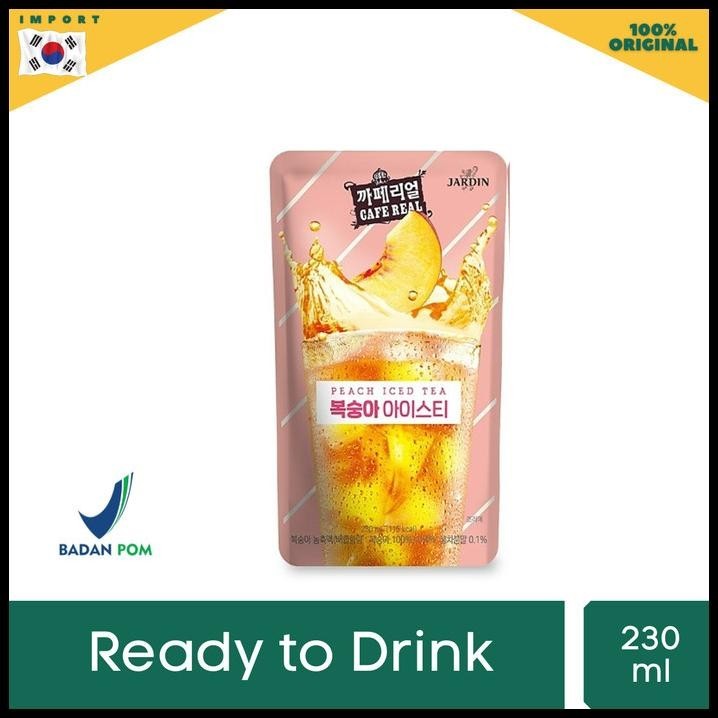 

Jardin Iced Tea Peach - Teh Instan Kemasan Pouch Khas Korea