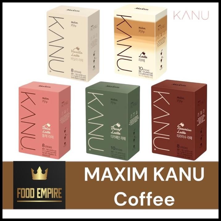 

[ Box ] Maxim Kanu Coffee Latte | Tiramisu Vanila Dolce | Kopi Korea