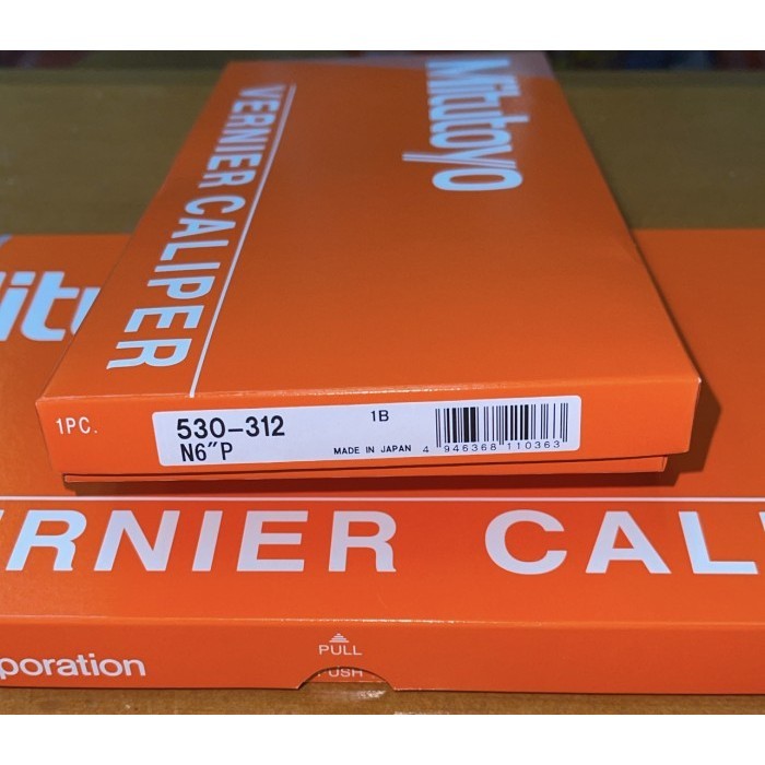 

Jangka Sorong Manual Mitutoyo 530-312 6Inch Ketelitian 0.02 (Original)