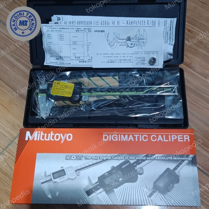 

Digital Caliper / Jangka Sorong /Sikmat 6 Inchi (150Mm) Mitutoyo