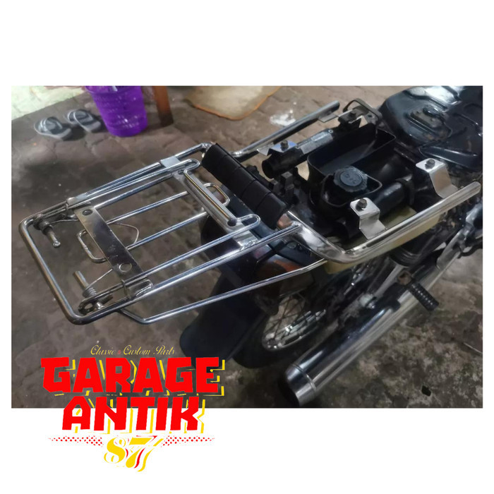 Behel Yamaha Alfa Rak Begasi Belakang Yamaha Alfa