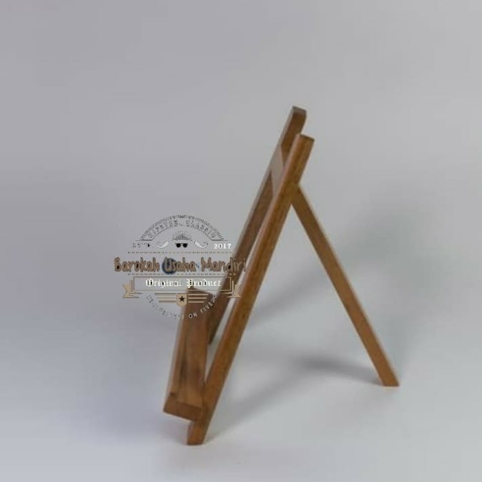 

wooden canvas stand stand lukis tripod blavkboard K01