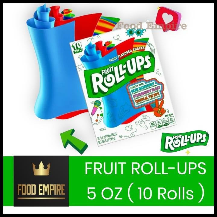 

Fruit Roll - Ups Variety Pack 5 Oz | Fruit Flavored Snacks 141 Gram