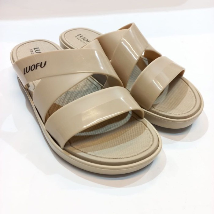 Luofu E 7185 -E16 Size 36-40 L Sandal Selop Jelly Wanita