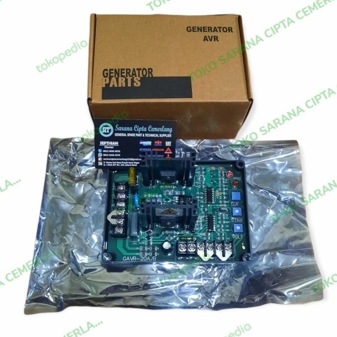 Avr Universal 20A Avr Universal 20-A Ga20 Genset 20A Diskon Pekan Ini