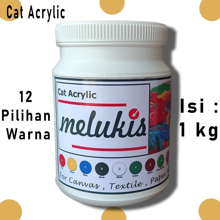 

Ready Cat Lukis Acrylic MELUKIS 1 Kg