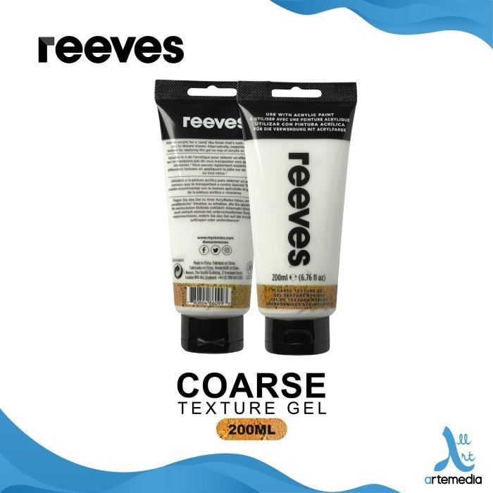

Ready Cat Akrilik Reeves 200ml Coarse Texture Gel Medium