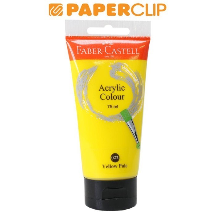 

Ready ACRYLIC COLOR FABER CASTELL 187507 75ML YELLOW PALE