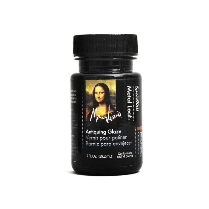 

Ready Speedball Mona Lisa Metal Leaf Antiquing Glaze 2 fl.oz