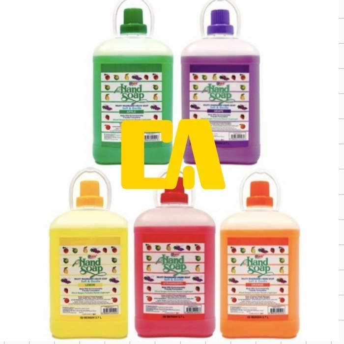 Yuri Sabun Cuci Tangan 3,7 Liter Yuri Hand Soap Galon