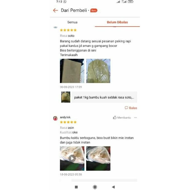 

fb-4 paket 1kg bumbu kuah seblak rasa soto,bumbu mie,bakso boci bumbu serbaguna Original