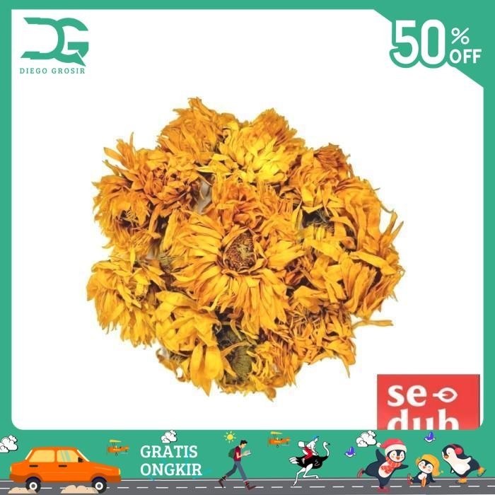 

TEH BUNGA ORANGE MARIGOLD / CALENDULA FLOWER TEA 250 GRAM KUALITAS PRODUK TERBAIK