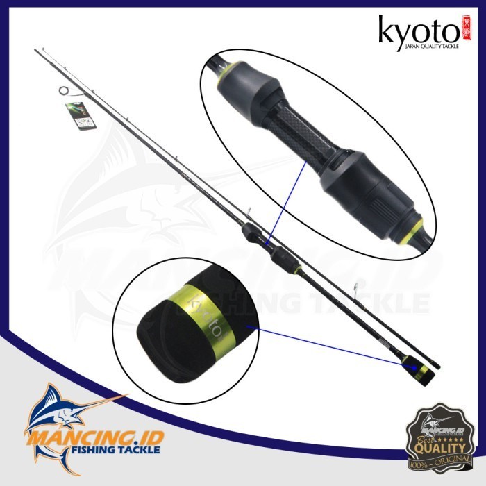 Ready Kyoto Casx Stream Area MICRO SPOON Fishing Rod UL Series Joran Pancing