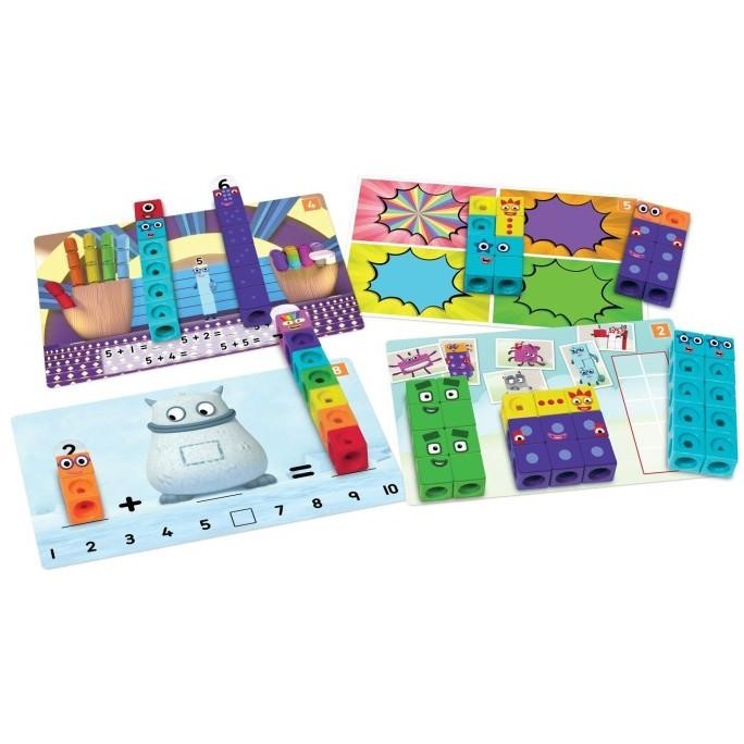 Hand2Mind Numberblocks MathLink Cubes 110 Activity Set