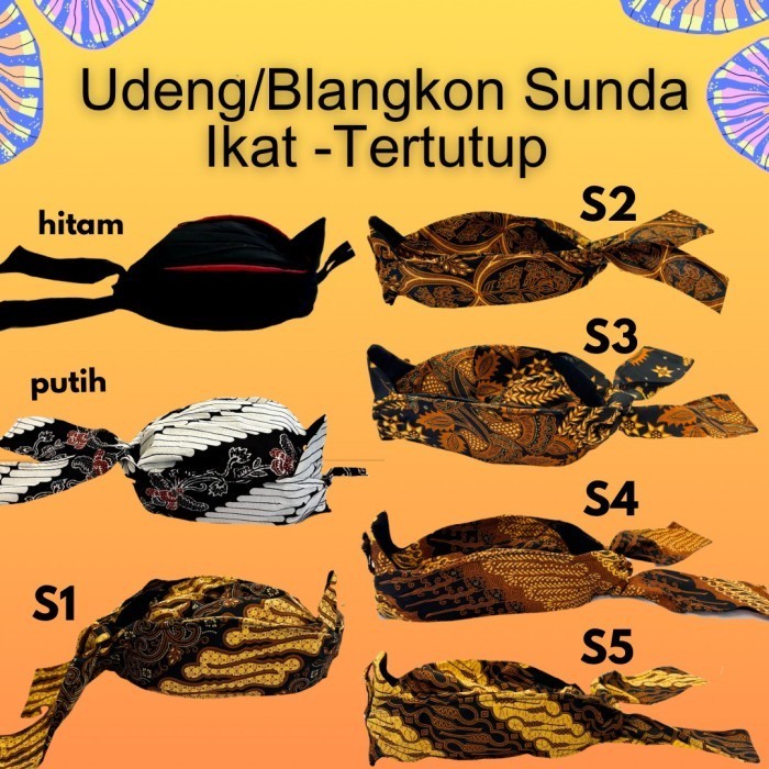 Blangkon Sunda Udeng Sunda Tertutup