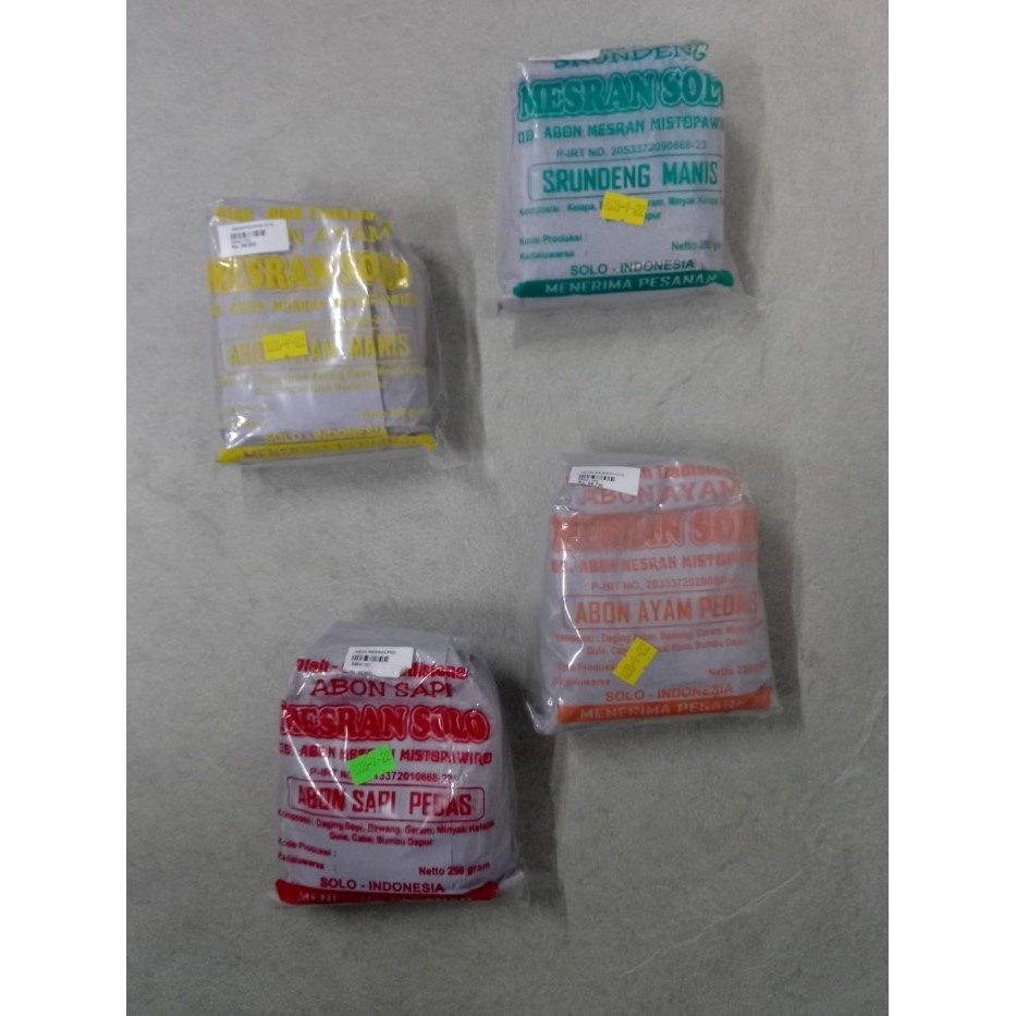ABON DAN SERUNDENG MESRAN SOLO