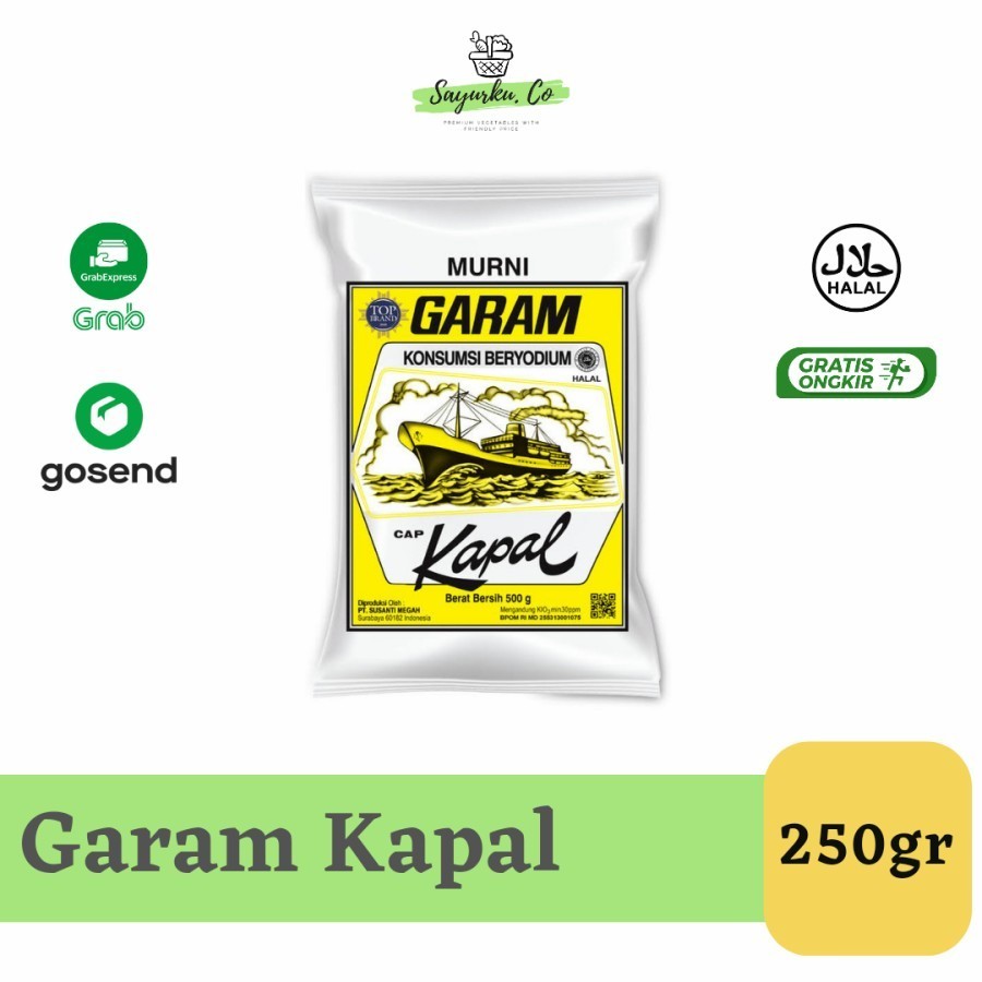 

Garam Kapal Beryodium 250gr