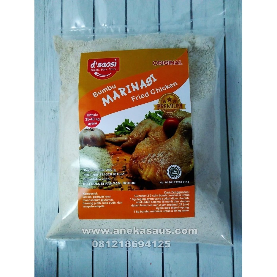 

Bumbu Marinasi 1 Kg