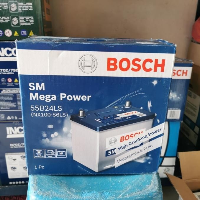 BEBAS ONGKIR - AKI BATERAI BOSCH MF NX100-S6LS/NS60LS 45AH/55B24LS MOBIL CRV HRV