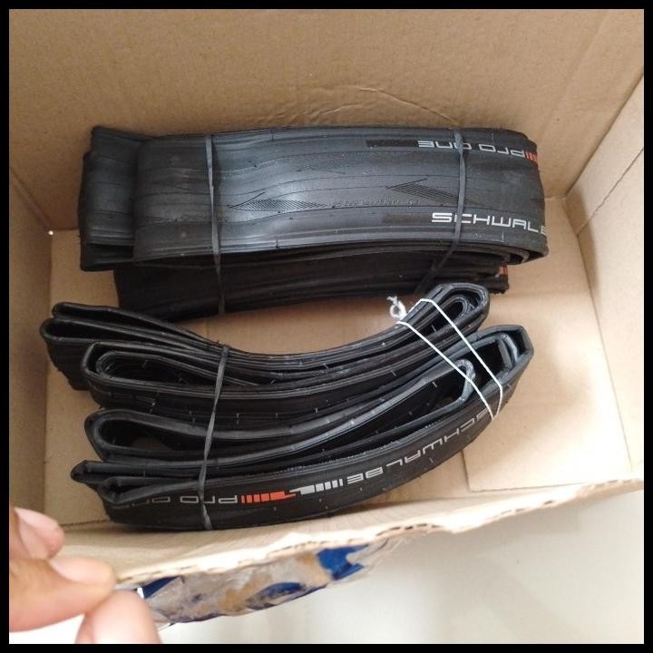 Ready Ban Sepeda Ban Schwalbe Pro One Black 700X25C 700X28C 25C 28C 30C 32C 34C Murah