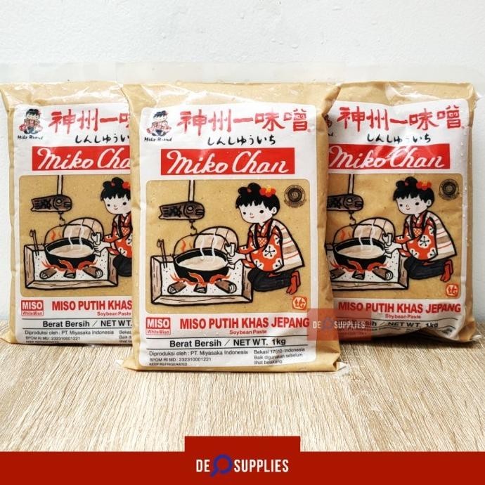 

TERBARU SHINSHUICHI MIKOCHAN MISO SOUP 1KG - MISO PASTE PUTIH TAUCO MIKO CHAN !!!!!