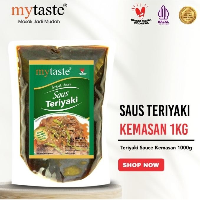 

BIG SALE SAUS TERIYAKI MYTASTE KEMASAN 1KG !!!!!